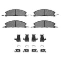 DFC 13-19 Ford Taurus (Excl SHO) Front Police Brake Pads and Hardware Kit