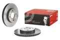 Brembo 00-04 Ford Focus Front Premium UV Coated OE Equivalent Rotor