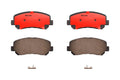 Brembo 15-17 Chrysler 200/14-20 Jeep Cherokee Front Premium NAO Ceramic OE Equivalent Pad