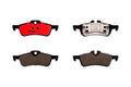 Brembo 02-08 Mini Cooper Rear Premium NAO Ceramic OE Equivalent Pad