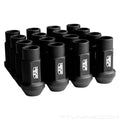 BLOX Racing Street Series Forged Lug Nuts - Flat Black 12 x 1.25mm - Set of 16