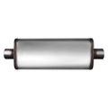 4.00INX9.00INX22.00IN CENTER/CENTER FLOW II SS MUFFLER 3.00IN ID / 3.00IN OD