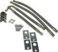 TIREMINDER BRAIDED STEEL VALVE EXTENDER KIT FOR 1619.5IN WHEELS 4 PACK