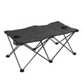 LIPPERT CAMPFIRE OTTOMAN DARK GREY
