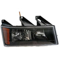 RH HEADLAMP ASSY COMPOSITE; W/BLACK BEZEL; EXCEPT EXTREME; COLORADO 0412
