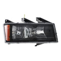 RH HEADLAMP ASSY COMPOSITE; W/BLACK BEZEL; EXCEPT EXTREME; COLORADO 0412