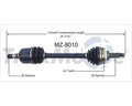 NEW CV AXLE