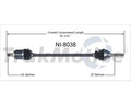 NEW CV AXLE