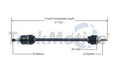 NEW CV AXLE