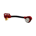50AM50AF 90 DEG LED DETACH ADAPTER CORD 12 RED BULK