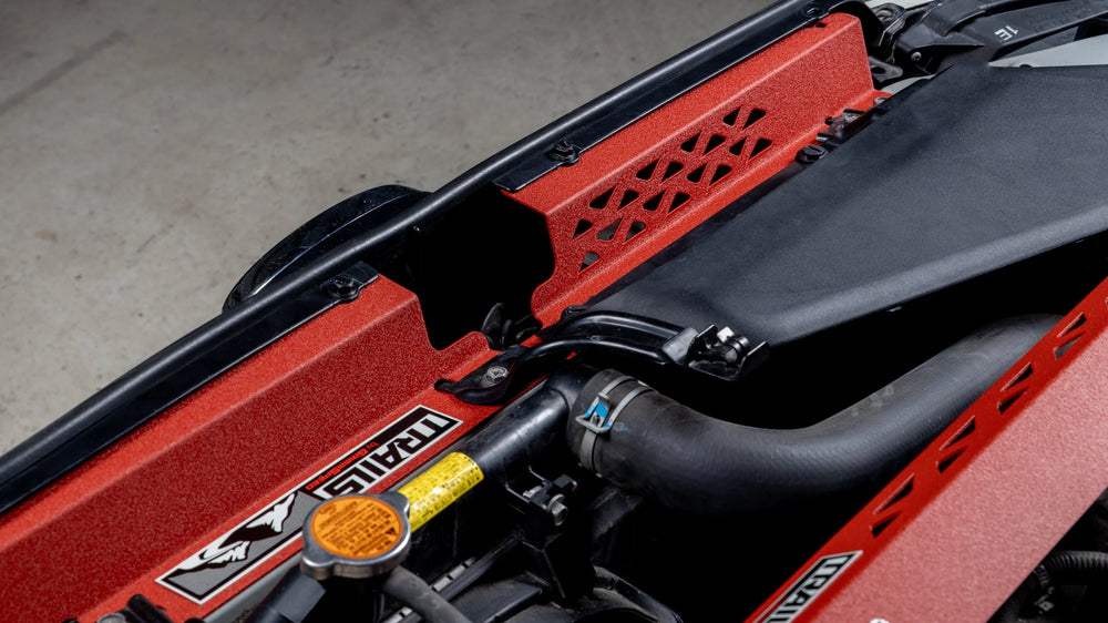 GrimmSpeed 13-17 Subaru Crosstrek TRAILS Radiator Shroud - Red