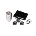 GrimmSpeed Swap-Top Weighted Piston Shift Knob - Stainless Steel