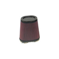 K&N Universal Rubber Filter Dual Flange Oval Tprd 3.75in Base O/S W x 3.438in Top O/S W x 6.75in H