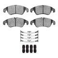 DFC 09-17 Audi Q5 (USA/Canada) Except Hybrid Front 5000 Adv Low Metallic Brake Pads & Hardware Kit