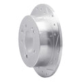 DFC 07-10 Hyundai Elantra Rear Right Drilled & Slotted Silver Brake Rotor