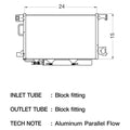 MERCEDES CCLASS AC CONDENSER