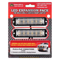 LED GRILL & SURFACE MOUNT WARNING LIGHT AMBER
