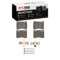 DFC 05-11 Mercedes-Benz C320 Front 5000 Advanced Low Metallic Brake Pads and Hardware Kit