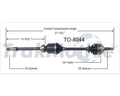 NEW CV AXLE