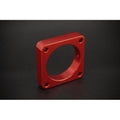 Torque Solution Throttle Body Spacer (Silver): Nissan Sentra SE-R Spec V 2007-2012
