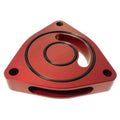 Torque Solution Blow Off BOV Sound Plate (Red): Plymouth GT Cruiser 03-07