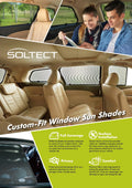 SUBARU FORESTER 2014-2018 SOLTECT SUNSHADE REAR WINDOW