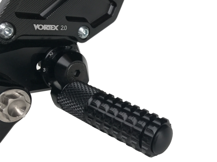 Vortex Racing Rearsets Replacement Shift Bracket- Black
