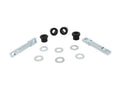 Control arm - lower inner front bushing 4 Bushings 2 Pins 6 Washers Install Guide Grease