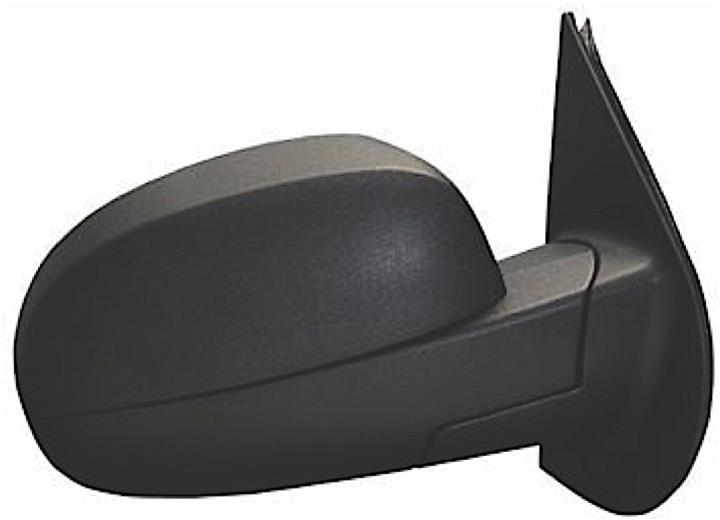 RH DOOR MIRROR MAN NONHTD TEXT BLK FLDG SILVERADO/SIERRA 0713