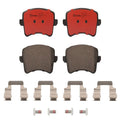 Brembo 13-17 Audi Q5/10-16 S4/2008 S5/10-17 S5/14-17 SQ5 Rear Premium NAO Ceramic OE Equivalent Pad