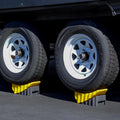 CURVED LEVELER AND WHEEL CHOCK 2/PACK