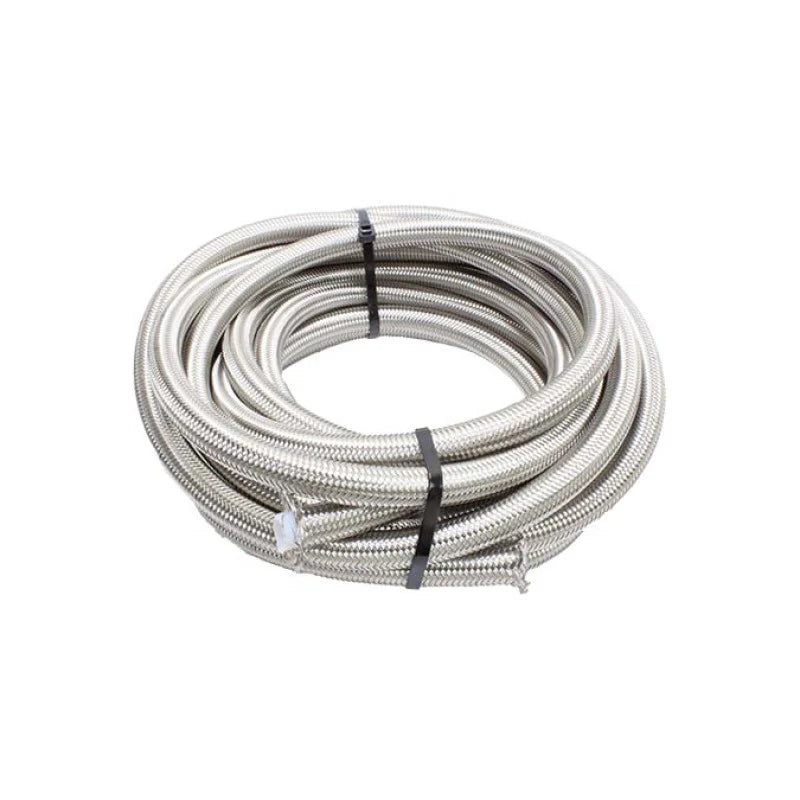 6AN BRAIDED STAINLESS PTFE HOSE - 1