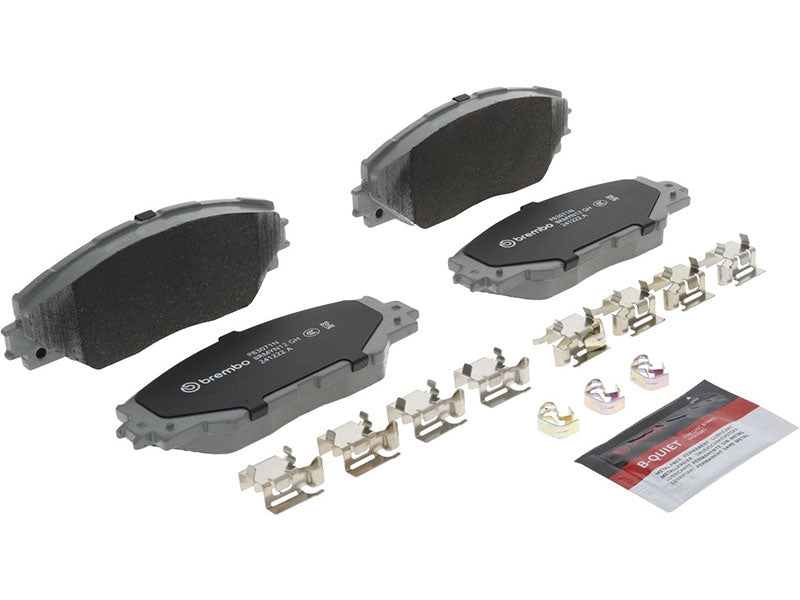 Brembo 09-10 Pontiac Vibe Premium NAO Ceramic OE Equivalent Pad