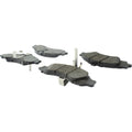 Centric Posi-Quiet Extended Wear Brake Pads w/Hardware - Front