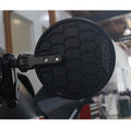 CRG Hindsight EXO Folding 3 in. Round Bar-End Mirror Left - Black
