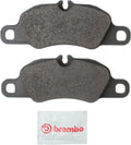 Brembo 17-18 Porsche 718 Boxster/718 Cayman/14-16 Cayman Front Premium NAO Ceramic OE Equivalent Pad