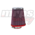 BMC Conical Carburetor Filter w/ChromeTop - 50mm Inlet / 120mm H