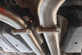 Granatelli 3in Oval Stainless Steel Horizontal 45 Deg Bend 4.5in Bend Radius Tubing