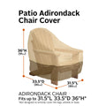 ADIRONDACK CHAIR COVER COMBO