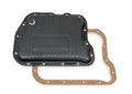 Transmission Oil Pan Black Steel Fits Chrysler Torqueflite TF-727. Stock Depth and Capacity Finned Design Mr Gasket