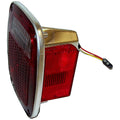 Chrome Right Tail Lamp w/ Side Marker Light for 1981-1986 Jeep CJ-5, CJ-7, CJ-8 Crown Automotive