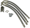 TIREMINDER BRAIDED STEEL VALVE EXTENDER KIT FOR 22IN ALUMINUM WHEELS 4 PACK