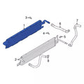 LED GRILL & SURFACE MOUNT WARNING LIGHT BLUE