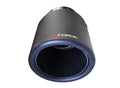 4IN O.D CARBON FIBRE DOUBLE WALL ANGLE CUT TIP 21/2IN INLET(63MM) NO APPLICATIO