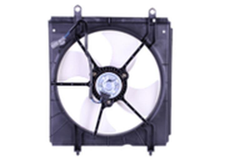 RADIATOR COOLING FAN ASSY; INCLUDES MOTOR/BLADE/SHROUD; W/4 CYL ENGINE; VALEO BRAND; ACCORD 9802