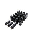 LUG NUTS 23PK 141.50 JEEP SPLINE WIK+LOCKS BLACK