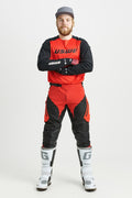 USWE Lera Off-Road Jersey Adult Flame Red - XS