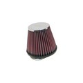 K&N Universal Chrome Filter 2.875in Flange ID / 5.188 Base OD / 3.5in Top OD / 4.438in Height