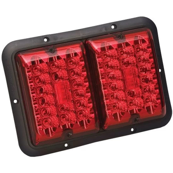 Hidden Hitch black tail light