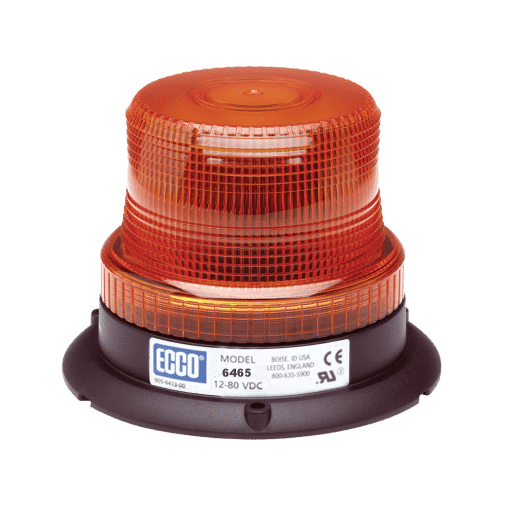 LED BEACON: LOW PROFILE 1280VDC PULSE8 FLASH BLUE
